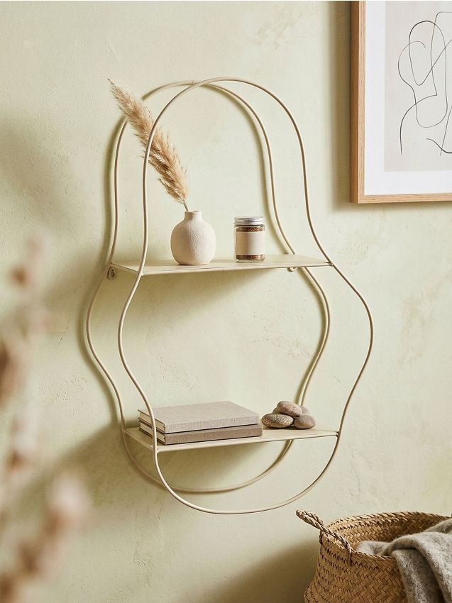 Sinsay - Poliță de perete - crem