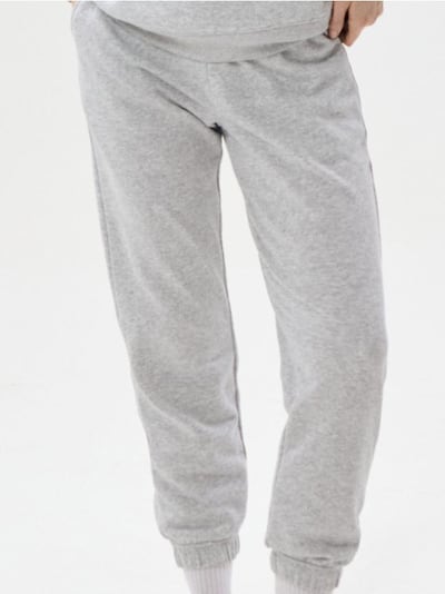 Dresové jogger kalhoty z terry