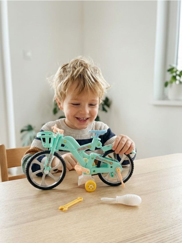 Sinsay - Jucărie – Bicicletă de asamblat cu unealtă - turcoaz-pal