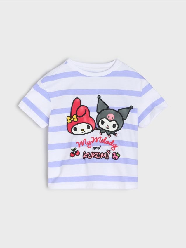 Sinsay - Tricou Kuromi - multicolor