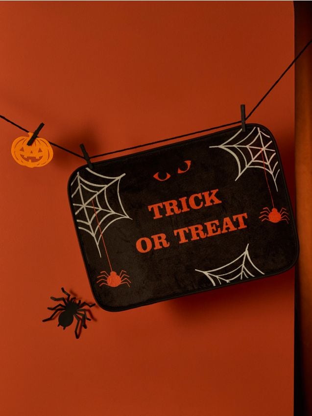 Sinsay - Covoraș de baie Halloween - negru