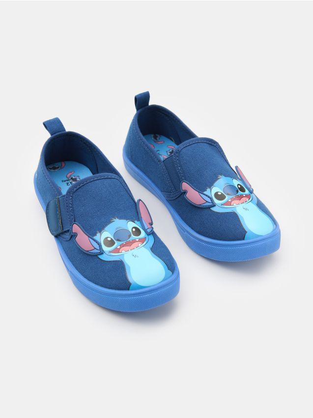 Sinsay - Teniși cu elemente 3D Stitch - bleumarin