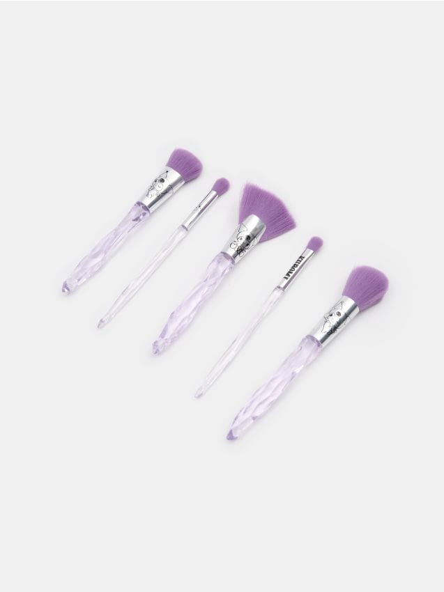 Sinsay - Set de 5 pensule de machiaj Kuromi - lavand