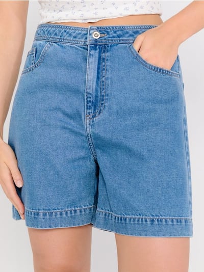 Bermudy jeansowe