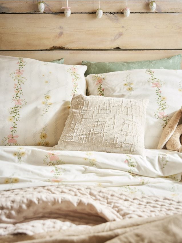 Sinsay - Față de pernă - crem