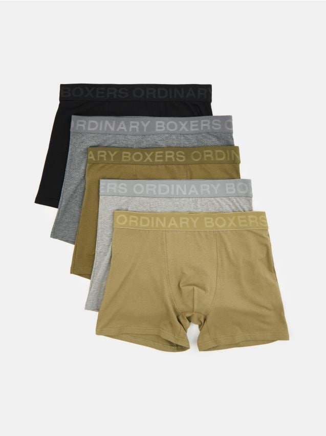 Sinsay - Súprava 5 boxeriek - viacfarebná