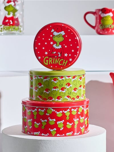 Nádoby na potraviny 3 ks Grinch