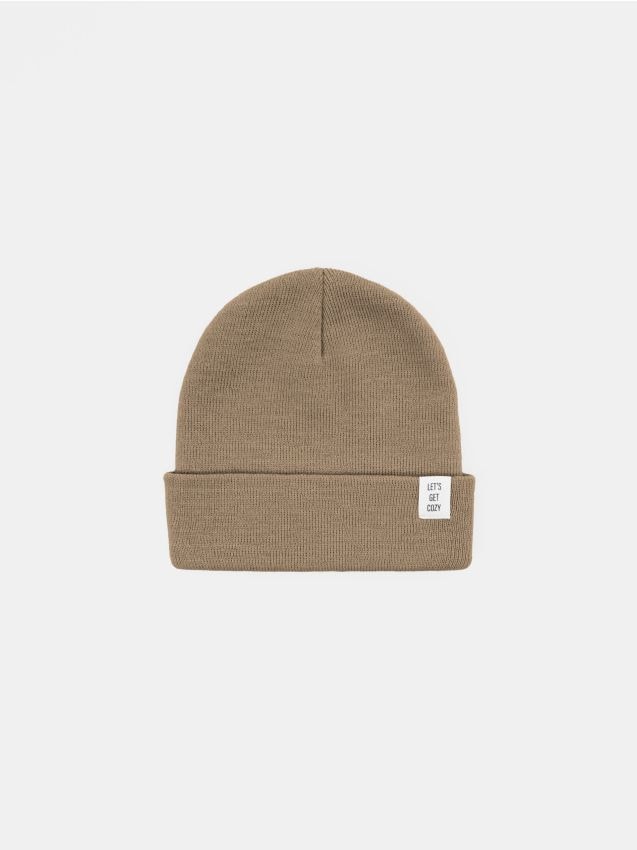 Sinsay - Čiapka beanie - béžová