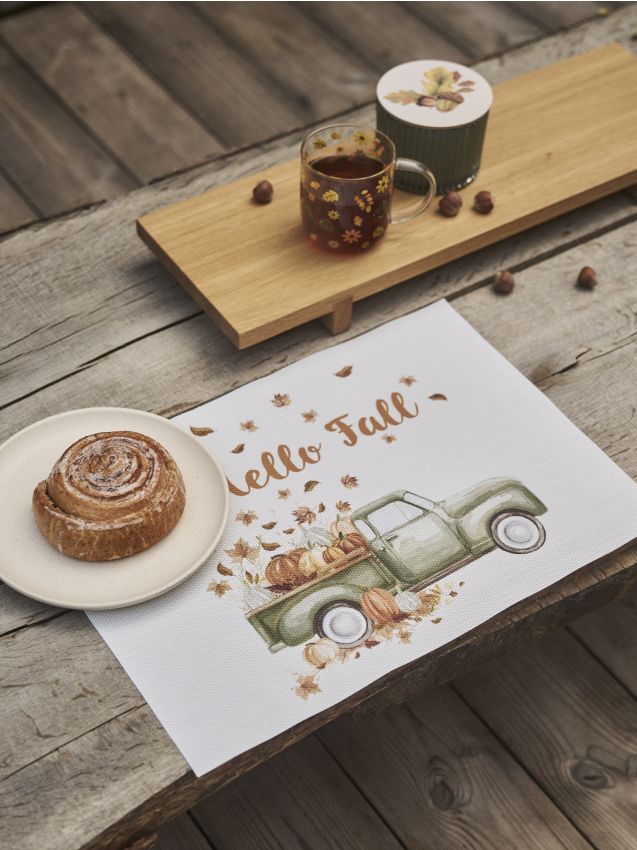 Podstavki za mizo z jesenskim motivom 2 pack - SINSAY