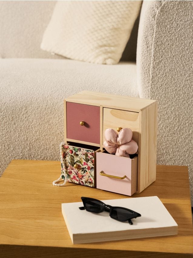 Organizzatore con cassetti - multicolor
