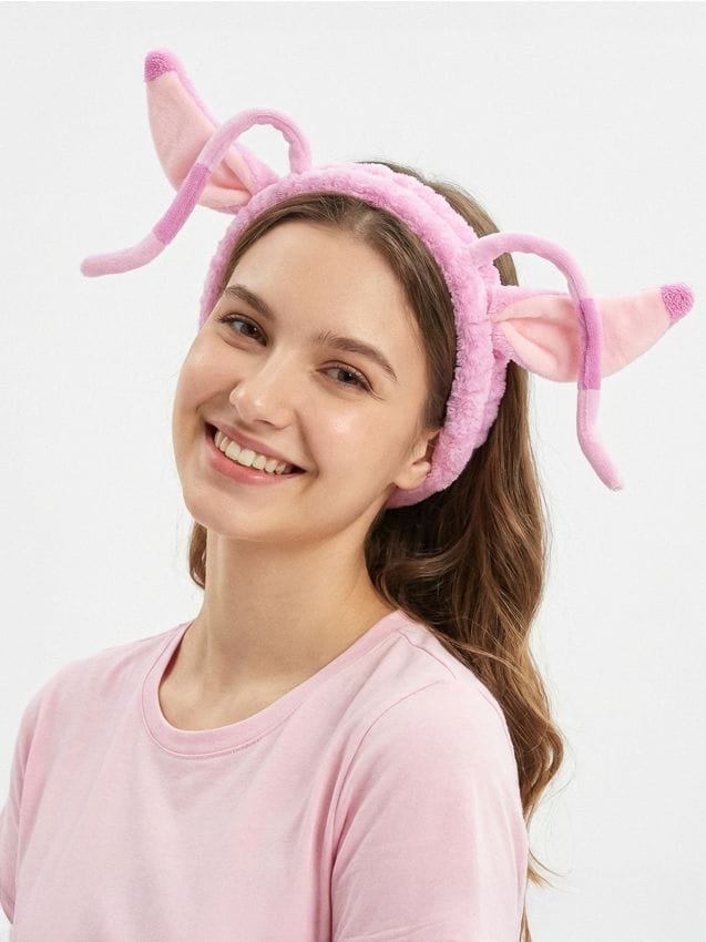 Sinsay - Čelenka Lilo & Stitch - pastelová ružová