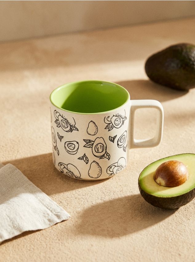 Sinsay - Cană ceramică cu toartă - verde