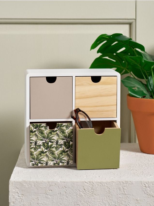 Sinsay - Organizator cu patru sertare - multicolor