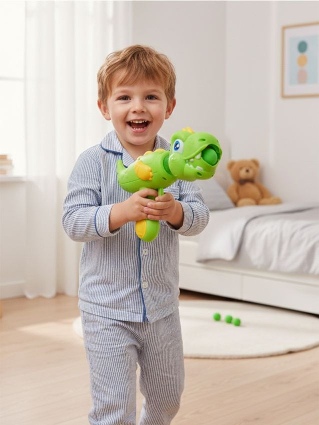 Sinsay - Pistol cu gloanțe din spumă - verde-gălbui