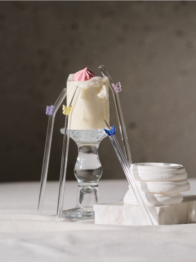 Sinsay - Set de paie cu perie de curățat 5 pack - multicolor