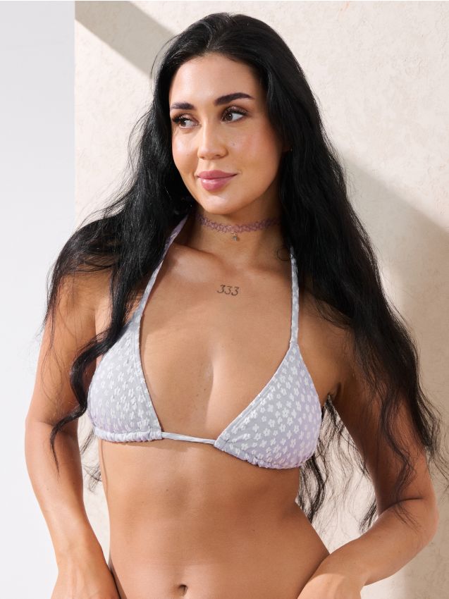 Góra od bikini w kwiatki - SINSAY