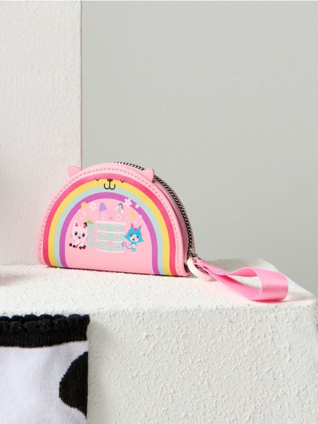 Sinsay - Portofel cu finisaj sclipitor Gabbys Dollhouse - multicolor