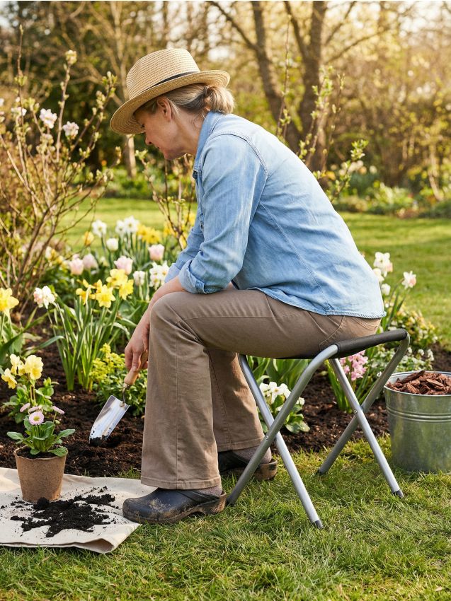 Sinsay - Skládací židle - negru