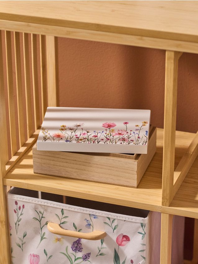 Sinsay - Cutie de depozitare cu flori - multicolor