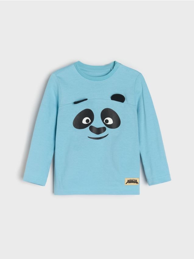 Pikkade varrukatega T-särk Kung Fu Panda - SINSAY