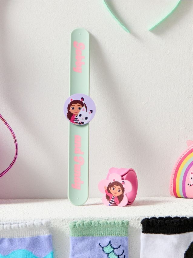 Sinsay - Set de brățări slap Gabby’s Dollhouse, set de 2 - multicolor
