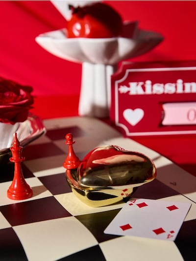 Úložná krabička ve tvaru srdce