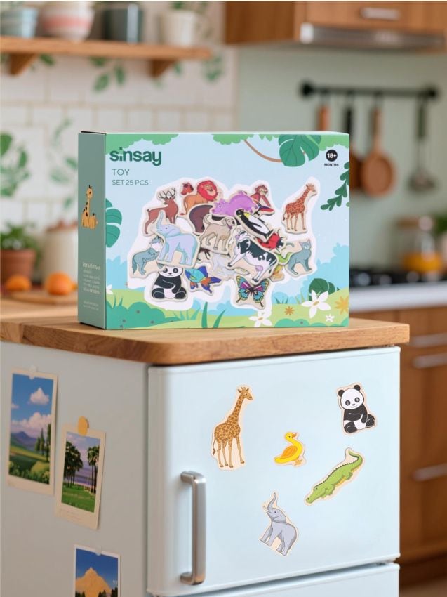Sinsay - Magnetické puzzle - viacfarebná