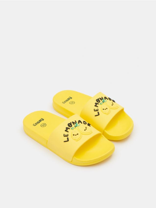 Sinsay - Pantofle - žlutá