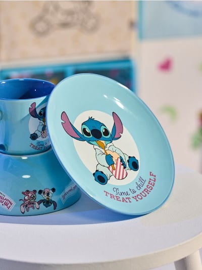 Κεραμικό πιάτο Lilo & Stitch
