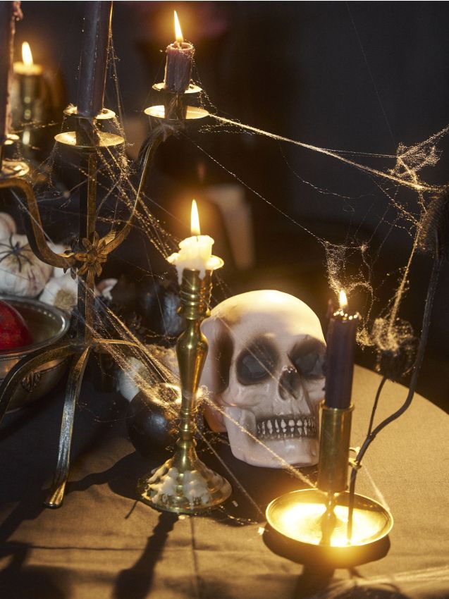 Sinsay - Halloweenska dekorácia - tmavosivá
