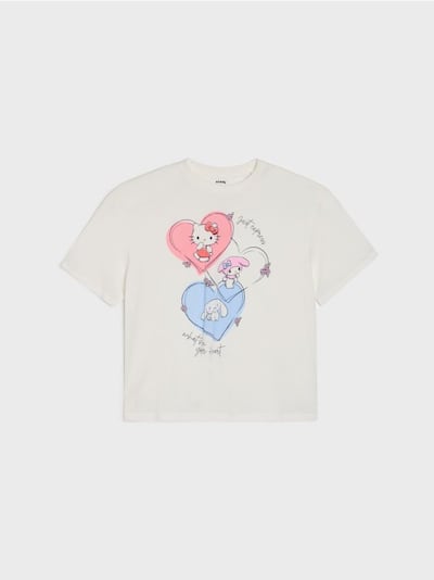 Puuvillane t-särk pildiga Hello Kitty