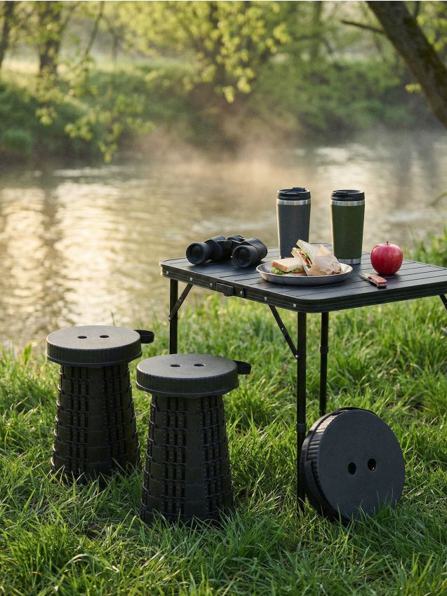 Sinsay - Scaun turistic pliabil - negru