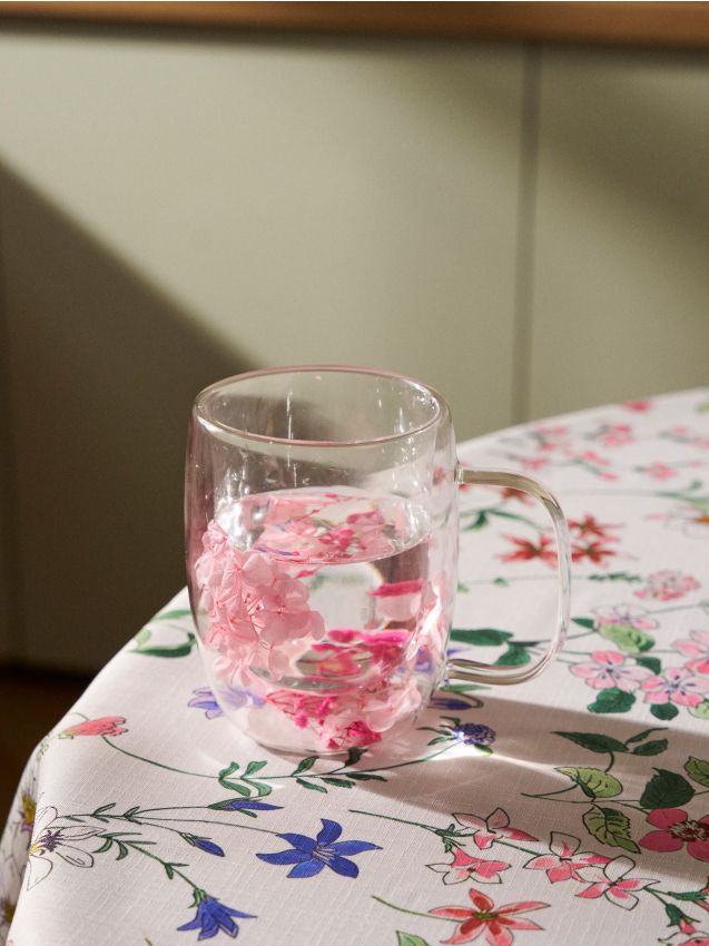 Sinsay - Cană de sticlă cu fund dublu - multicolor