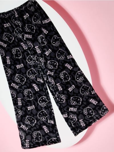 Donji deo pidžame od flisa Hello Kitty