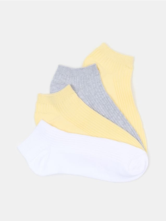 Sinsay - Șosete striate 4 pack - multicolor