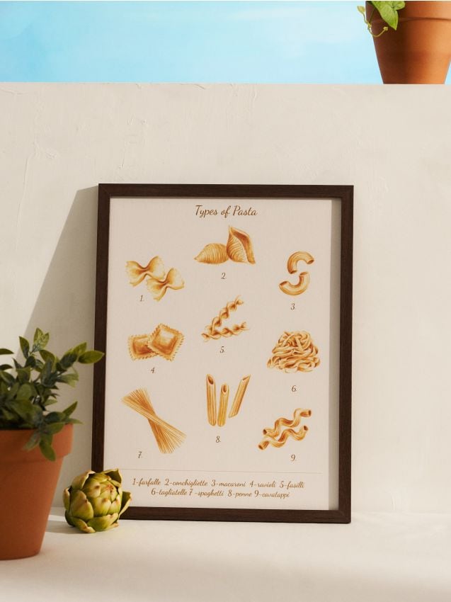 Sinsay - Poster de perete cu motiv de macarons - multicolor