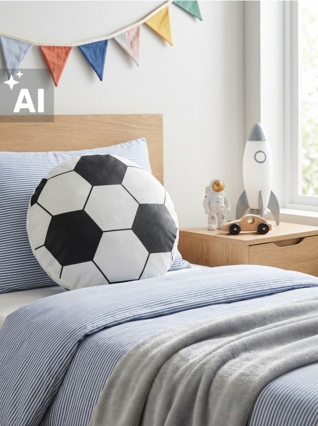 Sinsay - Pernă decorativă cu motiv de minge - multicolor
