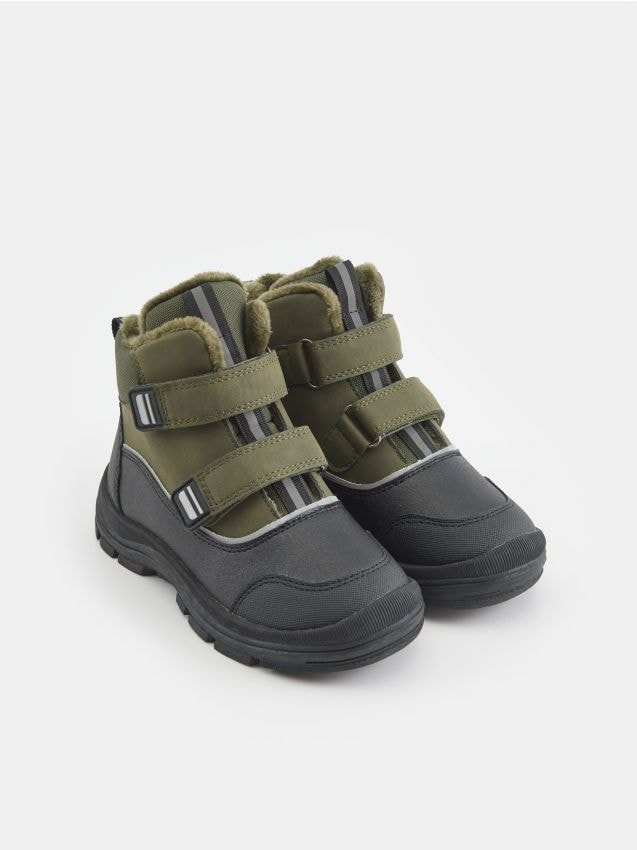 Sinsay - Μπότες αστραγάλου - khaki