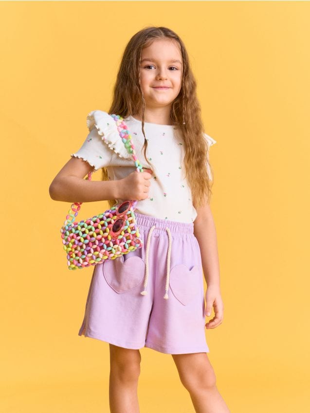 Sinsay - Geantă din mărgele cu curea - multicolor