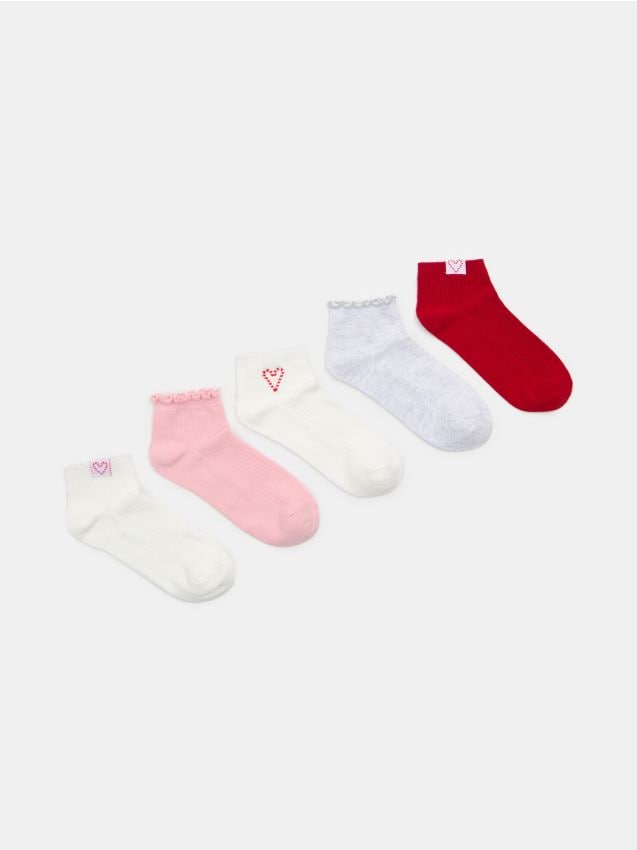Sinsay - Čarape s ukrasnim aplikacijama 5 pack