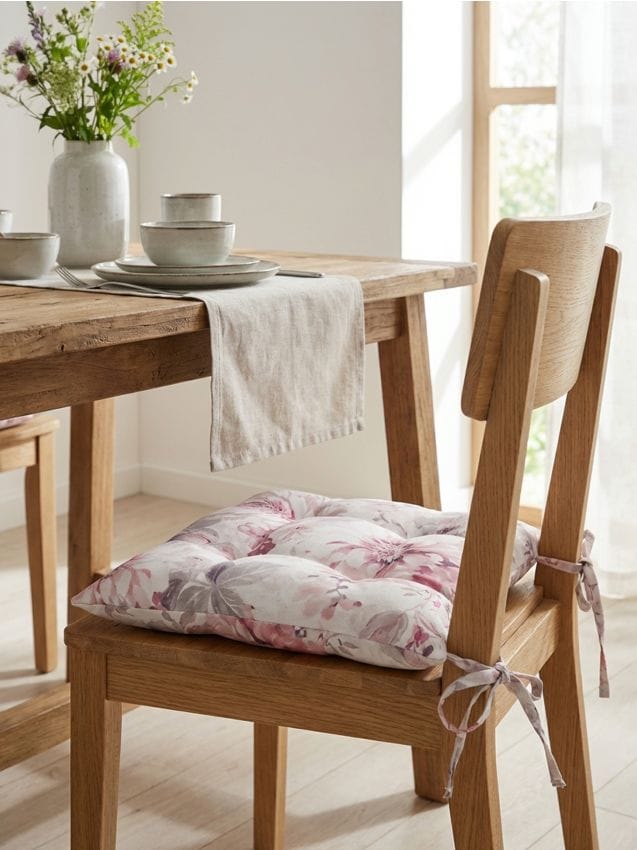 Sinsay - Perna pentru scaun cu motiv floral - multicolor