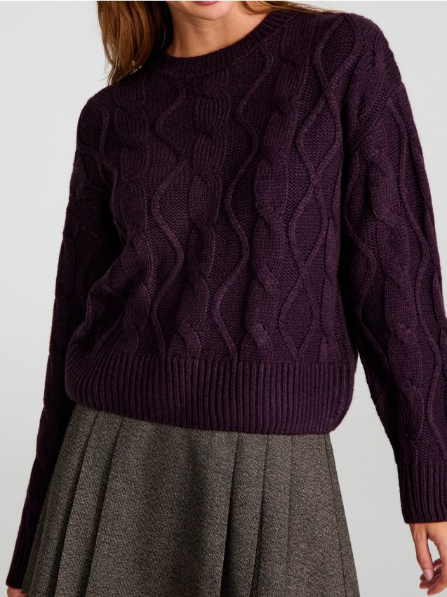 Sinsay - Sveter - bordová