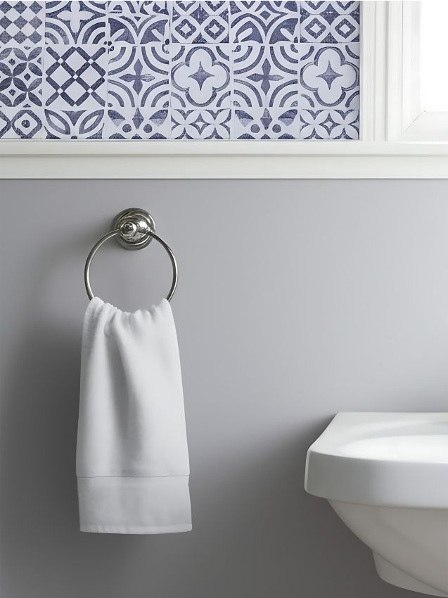 Sinsay - Samolepiaca tapeta - svetlošedá