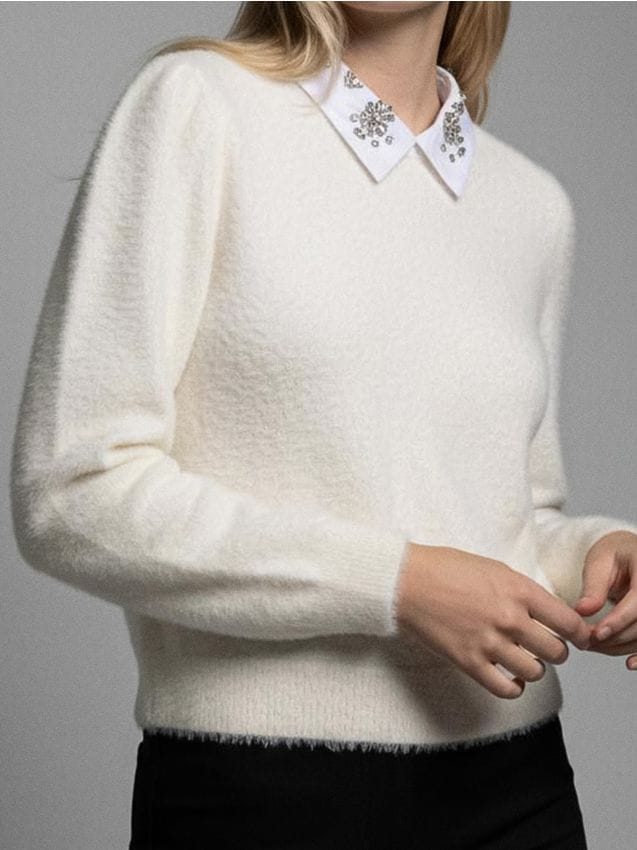 Sinsay - Sveter - krémová