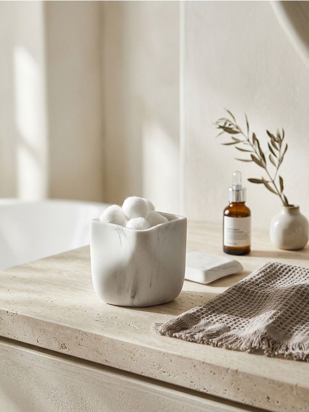 Sinsay - Recipient de depozitare cu capac - gri deschis