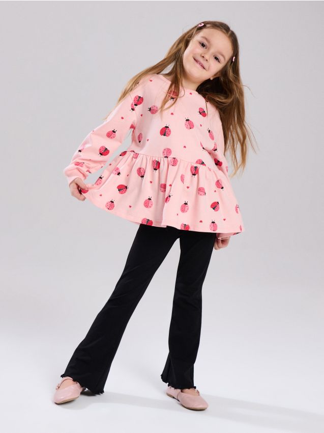 Sinsay - Set de tricou cu mânecă scurtă și pantaloni - multicolor