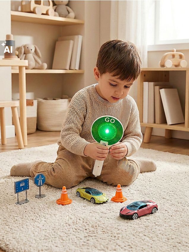 Sinsay - Ceļu satiksmes rotaļu komplekts
