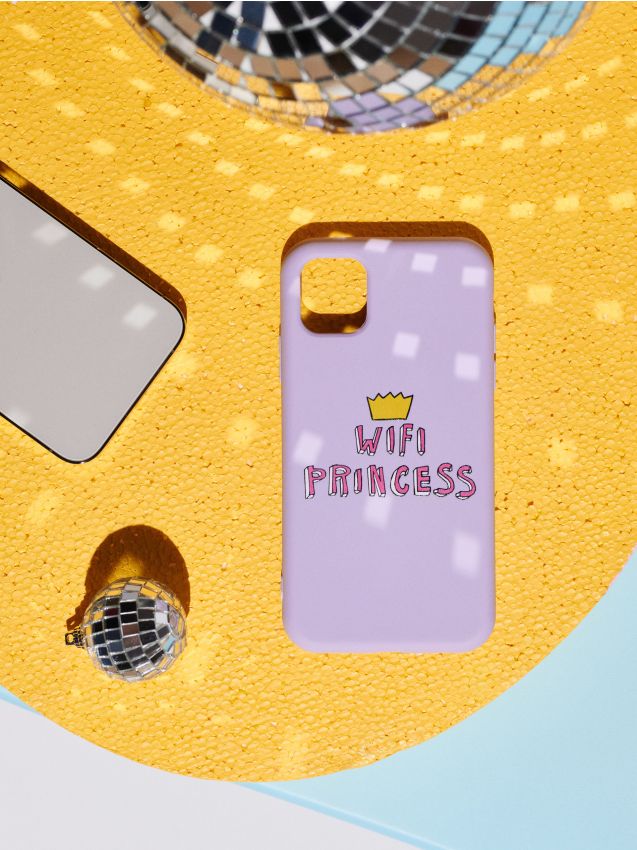 Sinsay - Husă de protecție pentru iPhone 11/XR - lavand