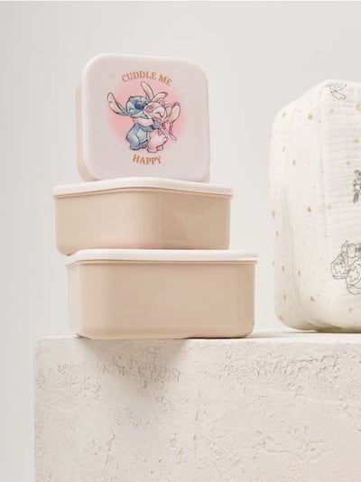 Krabičky na potraviny Lilo & Stitch 3 pack