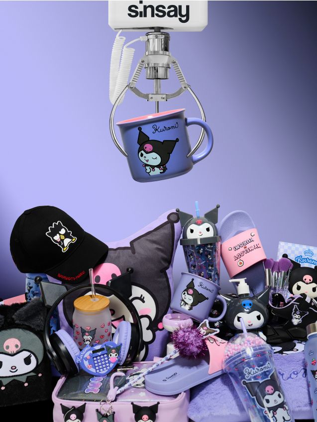 Sinsay - Cană ceramică cu imprimare Kuromi - multicolor